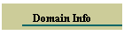 Domain Info